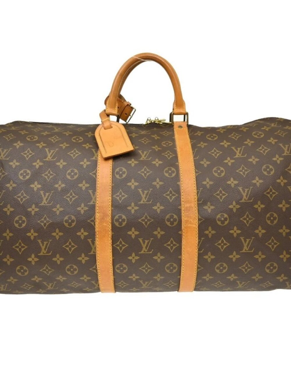 Best06 LOUIS VUITTON KEEPALL 55 TRAVEL HANDBAG MONOGRAM M41424 VI0933 BQ01458
